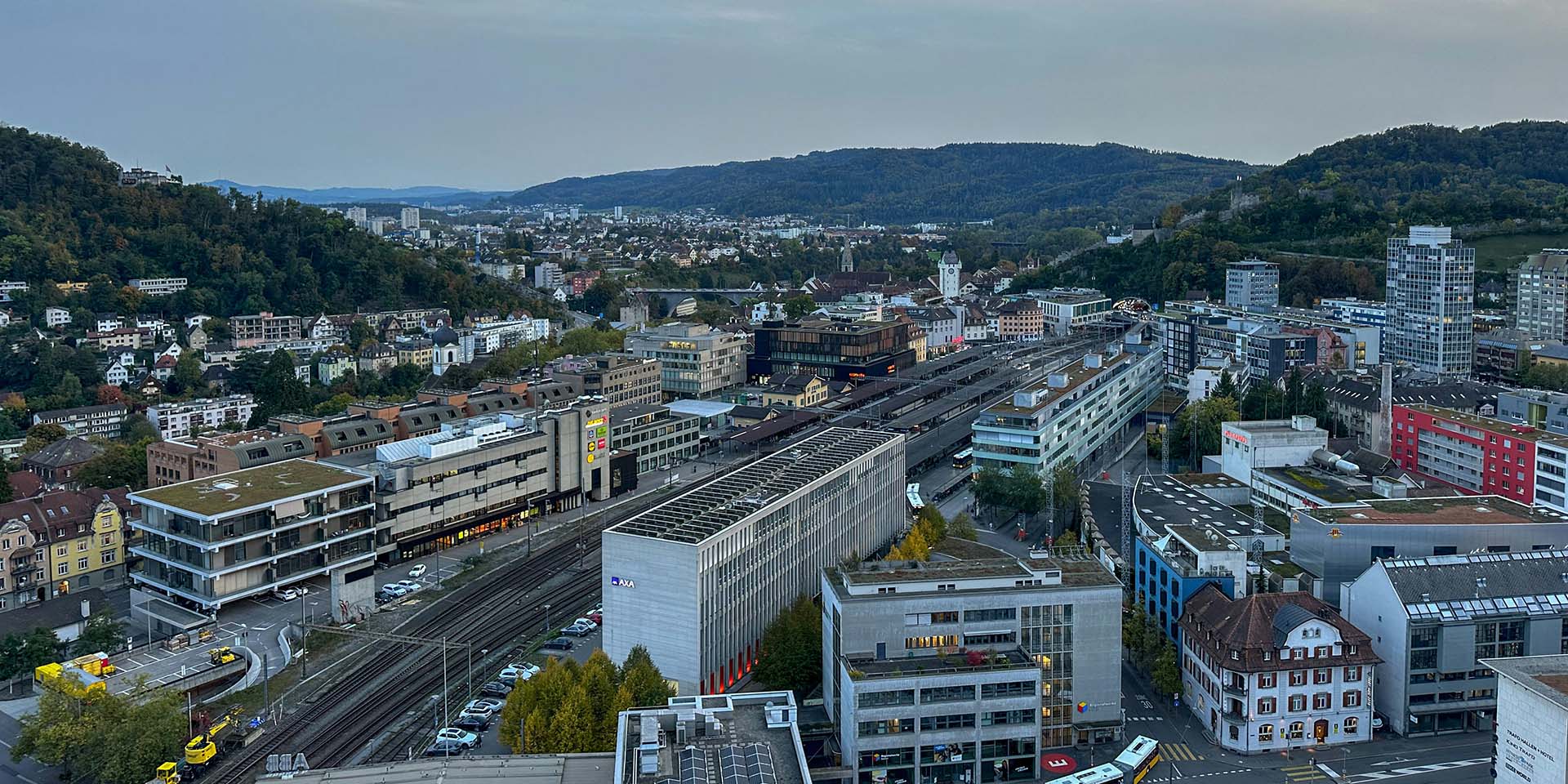 Baden Vogelperspektive